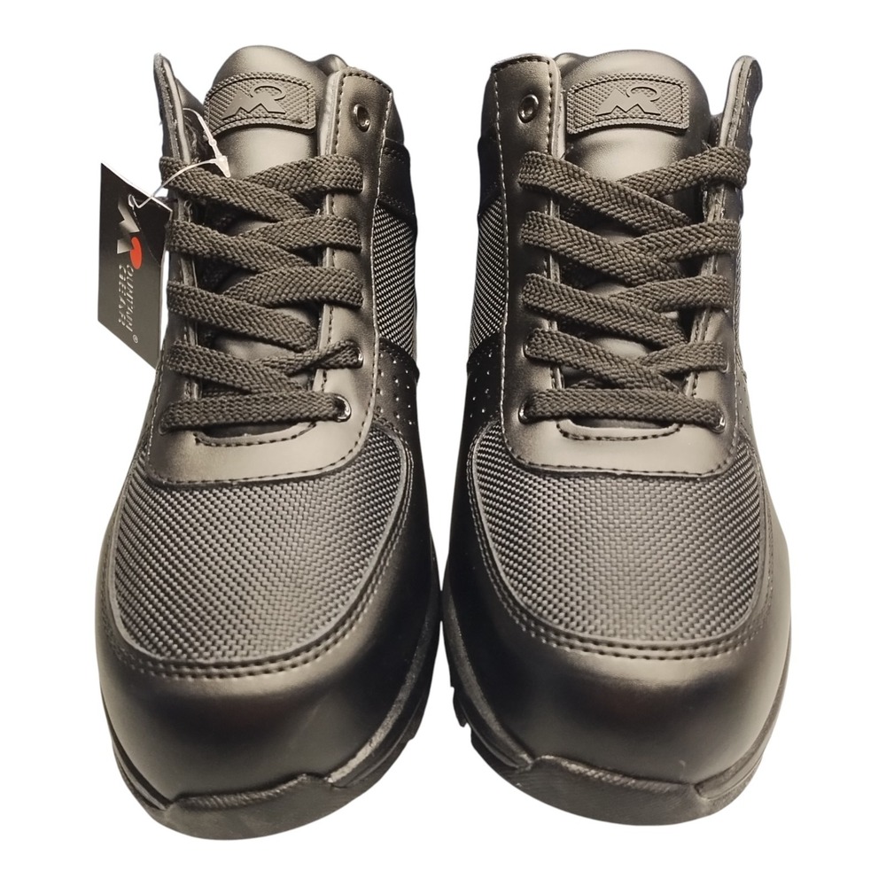 Mountain Gear D-Day Hiking Boots Mens 11‎ Black Upper Leather Lace Up 31635201